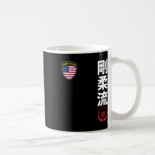 Caneca De Café Equipe Karate Goju Ryu Marca Usa Kanji Japonês Mar