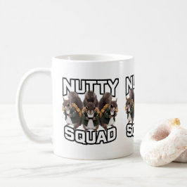 Caneca De Café Equipe Maluca, Equipe de Lanche de Esquilo