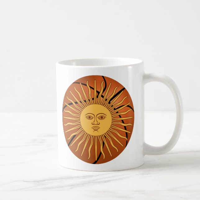 Caneca De Café Equipe Nacional de Basquete da Argentina (Direita)
