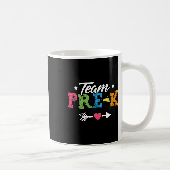 Caneca De Café Equipe Pré-k Professor Aluno Pré-escolar Byck Para (Direita)