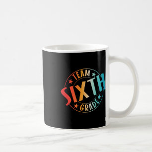 Caneca De Café Equipe Professor Aluno do Sexto Ano Ck Para a Esco