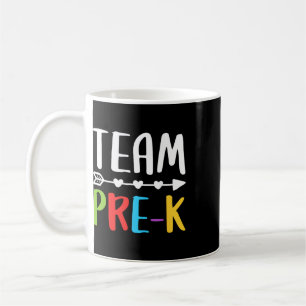 Caneca De Café Equipe Professora Pré-K Byck To School