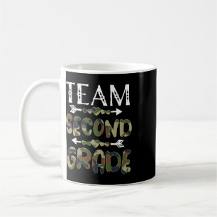 Caneca De Café Equipe Segunda Série Byck To School 1º Dia Camo Te