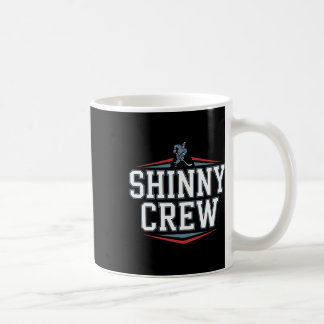 Caneca De Café Equipe Shinny joga hóquei no lago