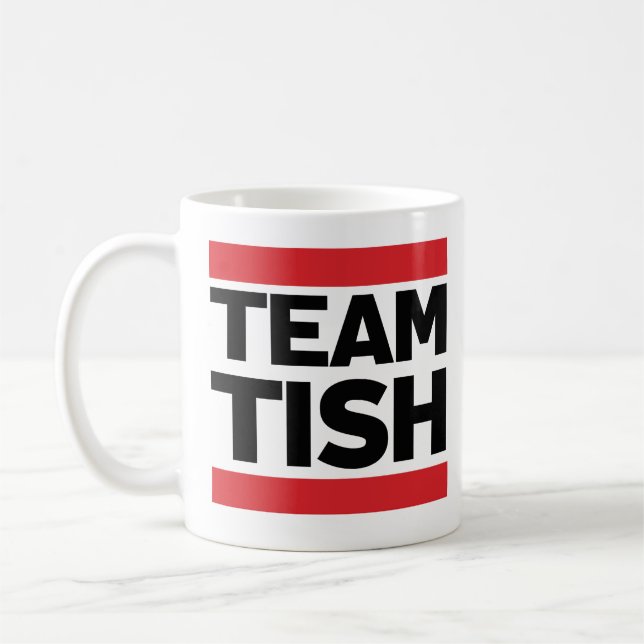Caneca De Café Equipe Tish (Esquerda)