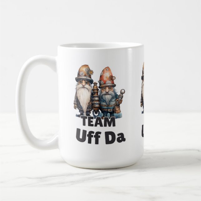 Caneca De Café Equipe Uff Da (Esquerda)