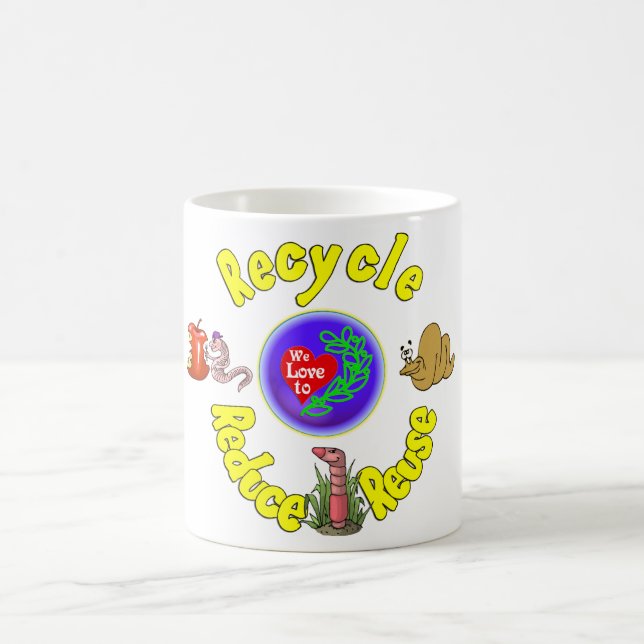 Caneca De Café Equipe Worm.:-) (Centro)