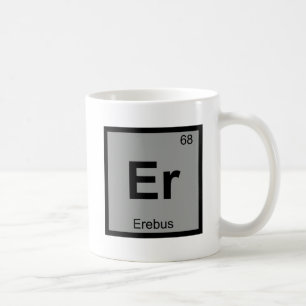 Caneca De Café Er - Símbolo grego de Mesa periódica de química