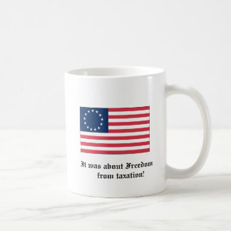 Caneca De Café Era sobre a Liberdade Fiscal