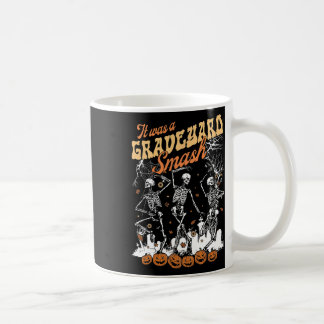 Caneca De Café Era Um Graveyard Smash Skeleton Spooky Season Ha