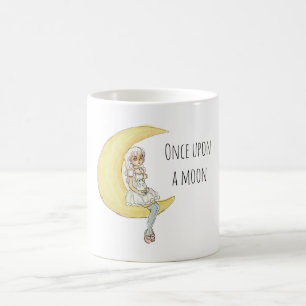 Caneca De Café Era Uma Vez Uma Menina Lua Coelhinha