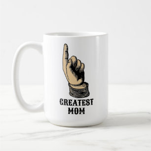 Caneca De Café Era Vitoriana Apontando Manículo Mão Modelo