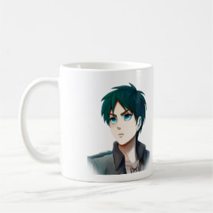 Caneca De Café Eren Yeager
