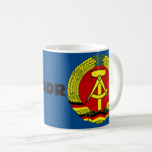 Caneca De Café Erfurt, DDR, GDR, Erfurt, Alemanha Oriental Ossi