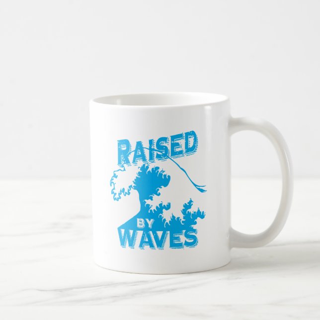 Caneca De Café erguido por ondas (Direita)