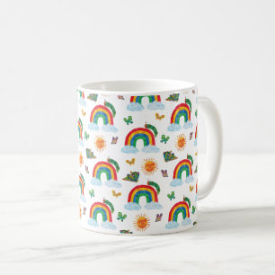 Caneca De Café Eric Carle   Lagarta à Borboleta Arco-Íris
