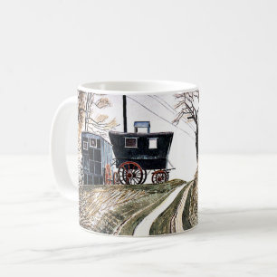 Caneca De Café Eric Ravilious - Caravanas,