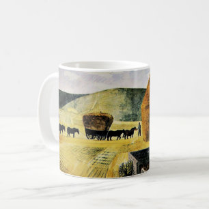 Caneca De Café Eric Ravilious - Furlongs, pintura famosa,
