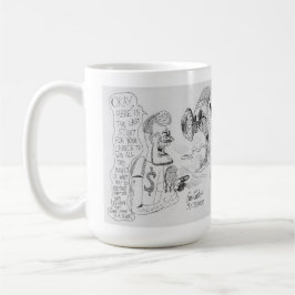 Caneca De Café Erica Crooks Comics : Game Show scam