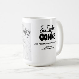 Caneca De Café Erica Crooks Comics: golpe do programa de auditóri
