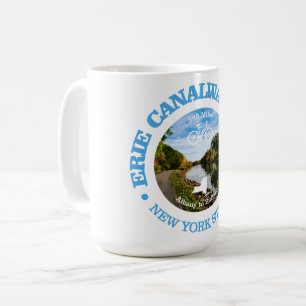 Caneca De Café Erie Canalway Trail (ciclismo c)
