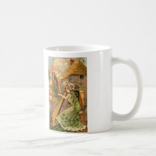 Caneca De Café Erin vai mulher da harpa de Bragh