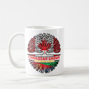 Caneca De Café Eritreia Eritreia, Canadá, Bandeira de Raízes de Á