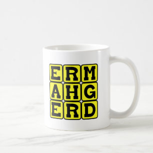 Caneca De Café Ermahgerd, Meme de Internet