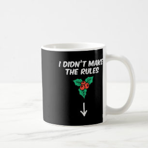 Caneca De Café Erro De Natal Eu Não Fiz As Regras Xmas Hu
