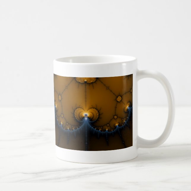 Caneca De Café Erte - Fractal (Direita)
