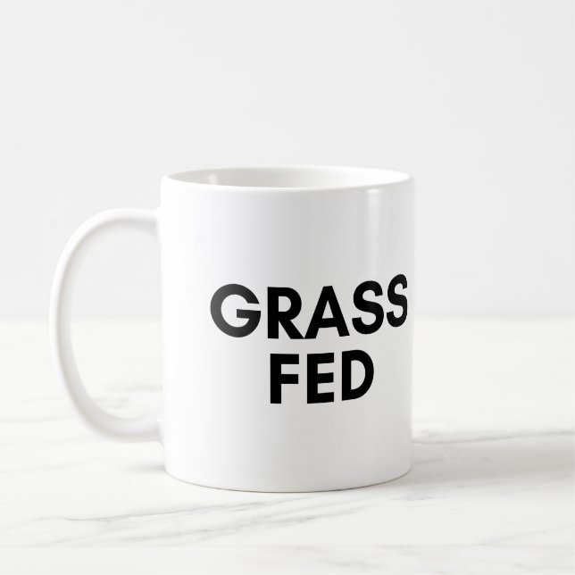 Caneca De Café erva alimentada (Esquerda)