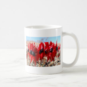 Caneca De Café Ervilha de deserto de Sturt