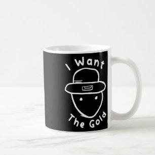 Caneca De Café Esboço Amador de Leprechaun Engraçado Meme Dia de