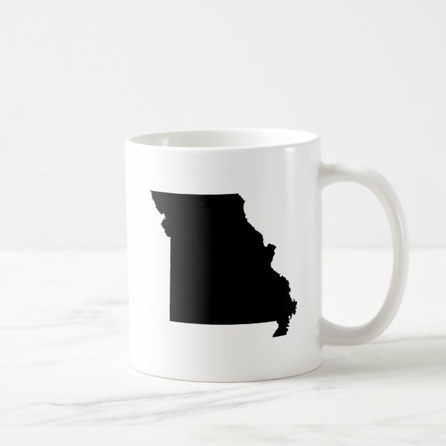 Caneca De Café Esboço do estado de Missouri (Direita)