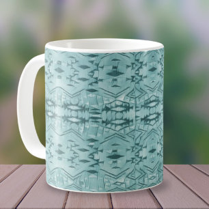 Caneca De Café Esboço Suave do Sudoeste