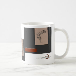 Caneca De Café Esboços arquitectónicos da marca de Janejira