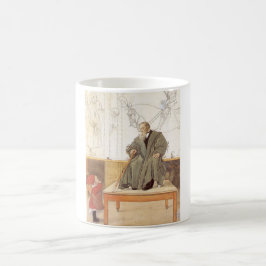 Caneca De Café Esborjn e seu avô (Rapariga e Avô)