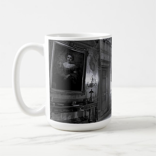 Caneca De Café Escadaria Assombrada (Esquerda)