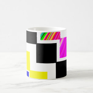 Caneca De Café Escadas coloridas
