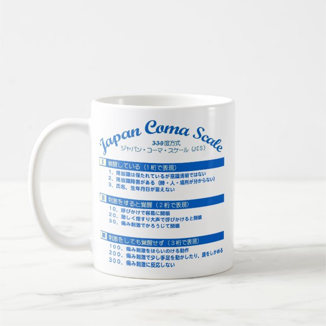 Caneca De Café Escala do coma da escala & do Japão do coma de (Esquerda)