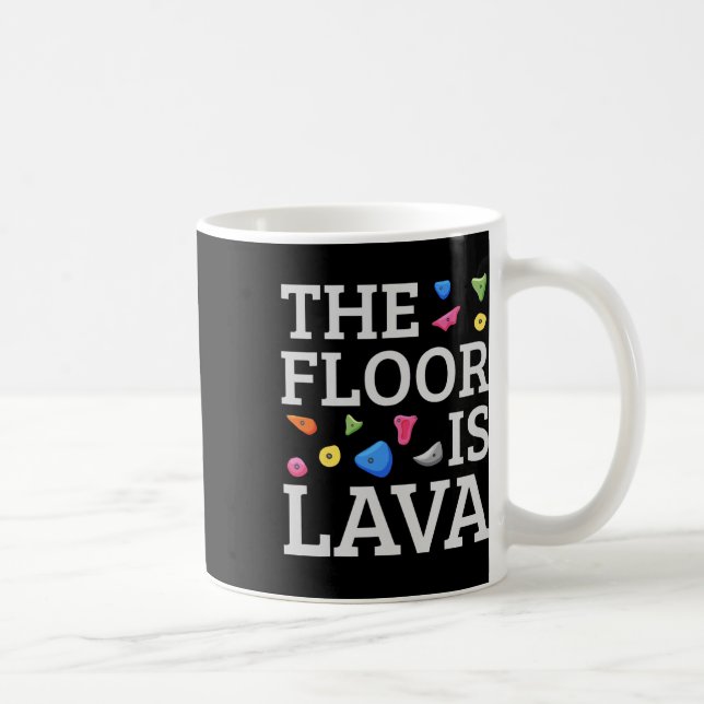 Caneca De Café Escalada Bouldering Escalador de Rocha Boulderer E (Direita)