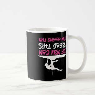 Caneca De Café Escalada em Rocha Alpinista Você Pode Ler Isto se
