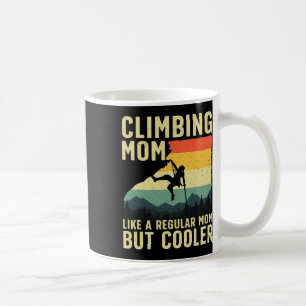 Caneca De Café Escalada em Rocha Legal Para Mulheres Mãe Montanha