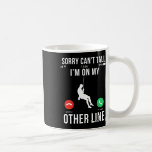 Caneca De Café Escalada engraçada em rocha Escalador Montanha Int