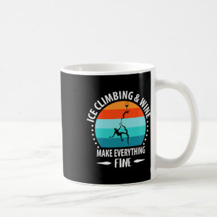 Caneca De Café Escalada no Gelo, Machado de Gelo, Montanhismo, Mo