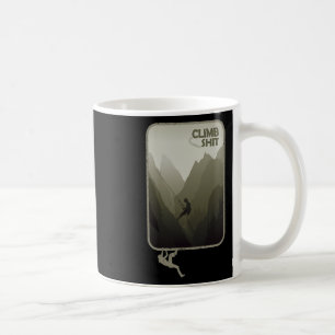 Caneca De Café Escalada - Um Alpinista Alpinista Escalador de Roc