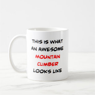 Caneca De Café escalador de montanha incrível