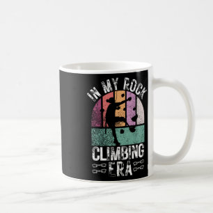 Caneca De Café Escalador Em Minha Era De Garota De Escalada Monta