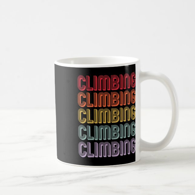 Caneca De Café Escalando  (Direita)