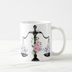 Caneca De Café Escalas da Arte da Justiça